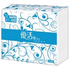五月花 優活雙層擦手紙 (100抽/150抽/200抽) FSC食品級認證【木目心・超商取貨・含稅】, 1包, 200抽