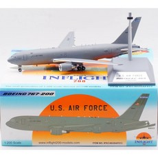 RBF現貨 IF 金屬 1:200 USAF KC-46A 空中加油機 合金飛機模型 收藏擺件, 1個