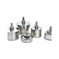 스테인레스 알콜 램프 재료 실험실 과학기구 소켓 교구 스틸 자연 과학교구, 면심지 5개 (200-450ml용)