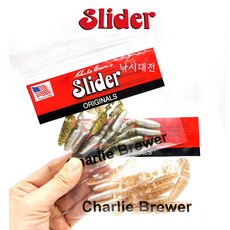 슬라이더 더블액션 미노우 웜 쏘가리 루어 10마리입, SML893