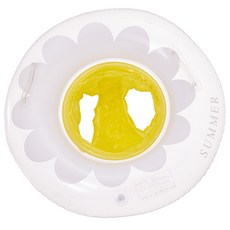 로이앤한나 투명 데이지꽃 아기 유아 보행기 튜브, 1개, 투명꽃