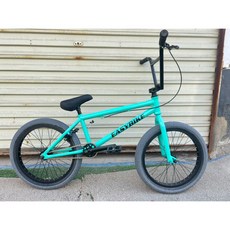 비엠엑스 BMX 자전거 20인치 묘기 자전거 최고급형, 18. 티파니 블루 프레임 시멘트 그레이 타이어, 1개