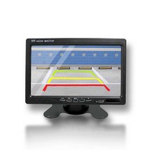 후방카메라용 7인치 스탠드형 모니터 영상입력