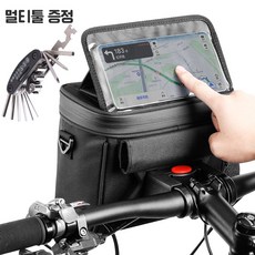 비텐 원터치 탈착 자전거 핸들가방 미니벨로 킥보드 가방 bt-167, 1개