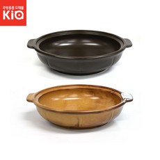 홍익고향맛전골 내열도자기 웰빙세라믹 황토 친환경, 홍익 고향맛전골 2호, 1개