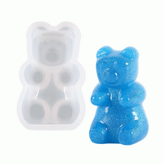 하리보 곰돌이 실리콘 몰드 석고방향제틀, 1-곰돌이몰드-중