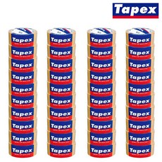 테이팩스 박스 OPP 테이프 48mm 40M, 투명, 40개