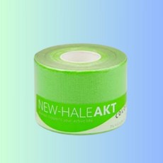 New-HALE AKT 肌貼 5cmx5m 鮮綠色 日本製肌內效運動貼布 / 運動肌貼, 1個, 1個裝
