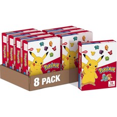베티크로커 스파이더맨 과일 맛 간식 간식 파우치 글루텐 프리 10개입 (8팩), Pokémon
