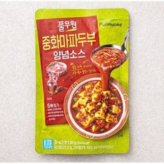 풀무원 중화마파두부 양념소스, 10개, 130g