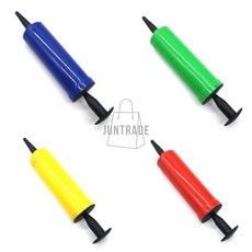 휴대용 핸드 에어펌프 자전거 공기주입기 랜덤색상 볼에어펌프 공기주입부속