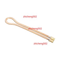 水冷銅管 4x3扁管 CPU 筆記型電腦 改裝 DIY 定製 水冷散熱, 1個, 10CM帶接頭回路管