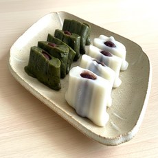 [화랑] 백쑥앙금절편떡 굳지않는 저당 앙꼬절편 개별포장, 40개