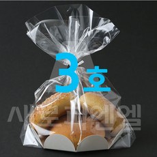 3호쉬폰 비닐+받침 10장세트, 1개, 10개