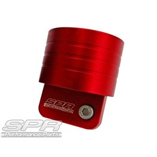 SPR jimny 專用 鋁合金 置杯架, 紅色,駕駛座, 1個