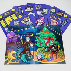 DIY手繪角色場景套裝，激發創意，享受手作樂趣, 安靜書, 1套