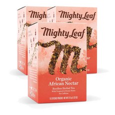 마이티리프 아프리칸 넥타 루이보스 15개입 37.5g 3개 Mighty Leaf African Nectar Rooibos