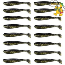 JRC엘리게이터 멸치웜 55mm/고객님이 선택한 진짜같은 가짜미끼 /ESSN55우럭 갯바위낚시 쏘가리웜, 411, 1개