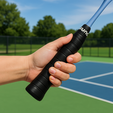 기리니 미끄럼 방지 테니스 오버 그립, 10개, 블랙