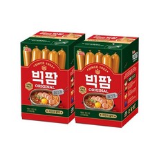 롯데햄 빅팜 600g 2개 소시지 군대 PX 간식