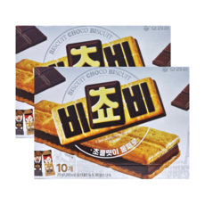 오리온 오리온비쵸비 통초콜릿비스킷, 250g, 2개