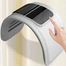 LED 돔 얼굴 스프레이 보습 페이스 모델 마스크기계 가정용, A, 접이식 스프레이없음 안대 포함, 기본 모델명/품번