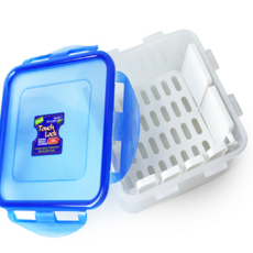 지피상점 물빠짐 채반용기 물받이밀폐용기 채소물빠짐용기