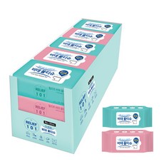릴리프 미니 비데 물티슈, 20개, 8매, 60g
