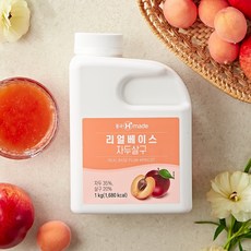 흥국 맘스 리얼베이스 자두살구 1kg, 1개