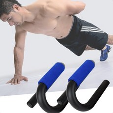 미끄럽지 않은 팔 어깨 운동 팔굽혀펴기 쿠션 푸쉬업바 2개
