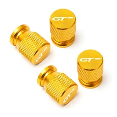 푸조 GT GTLine RCZ 308 508 3008 5008 액세서리 자동차 휠 타이어 밸브 캡 타이어 스템 커버 에어더스, 02 Gold