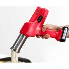 총모양 국수 메이커 밀가루 냉면 막국수 면뽑는기계, 1개, 4.  강화12V-앳모스피어레드3개