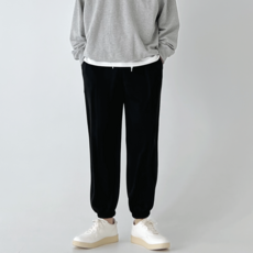 棉質[M-2XL]大尺碼運動鬆緊帶四季運動彈性束口褲 5色