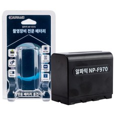알파믹 NP-F970 고용량 KC 안전 배터리팩 7 650mAh, F마운트