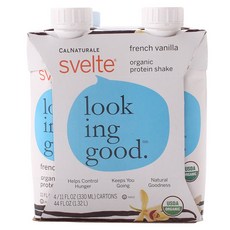 Svelte 蛋白奶昔法式香草 4pcs, 1個, 330毫升