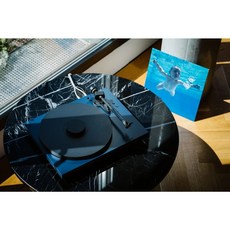 沐耳 Pro-Ject 黑膠唱盤 Debut EVO 2 鋼鐵藍：限量升級壓克力轉盤 Nirvana 黑膠唱片
