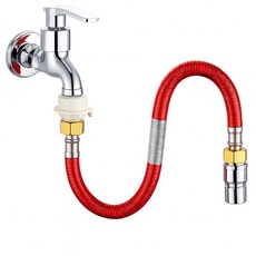 클릭핏 도구없이 바로연결 각도고정 수도호스, 1개