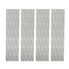 4Pcs 전면 트랙션 패드 서핑 스키보드 데크 트랙션 패드 전면 테일 패드, Light for Grey, 라이트 그레이
