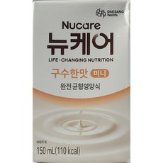 대상웰라이프 뉴케어 미니 구수한맛, 150ml, 10개