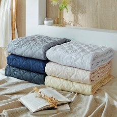 데시뉴 뉴노멀 고밀도 항균 누빔 침대패드, 06.화이트