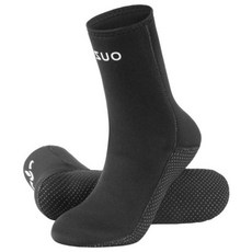 OUZO 해루질 스노쿨링 스킨스쿠버 프리 다이빙 삭스 양말 3mm, XL (260-265mm)