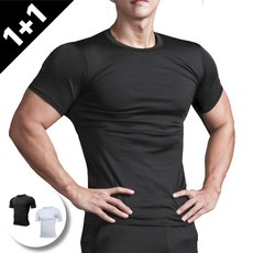 [1+1] SupplyPro 남자 기능성 반팔 언더레이어