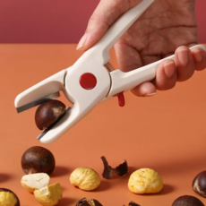 밤가위 밤 까는 기계 밤탈피기 밤깍는기계 밤깎이, 혼합색상, 1개