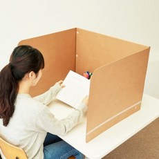 책상용 칸막이 오피스 사무실 학교 기업 가림막, 소형, 색상