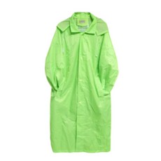 CH 형광 코트형 우의 연두형광 2XL