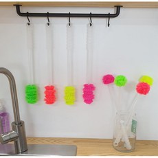 이중 구조 세척 브러쉬 컵 물병용