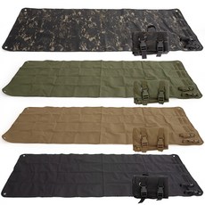 유니티23 야전침대 전용 그라운드 시트 1인용 발수포 시트 풋프린트, 카키