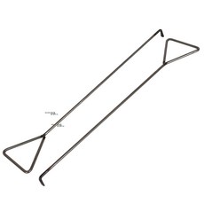 베스트공구야 HK 국산 경계석걸이 2EA( 1조) 세트 / 경계석 집게 보도블럭 셔터 후크 고리 경계석집게, 1개