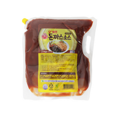 오쉐프 부어먹는 돈까스 소스 2kg+6개 1박스, 2kg, 1개