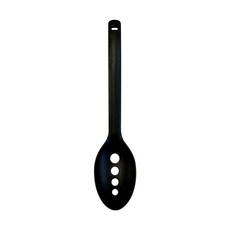 Fox Run 나일론 젓기 서빙 스푼 블랙 31.8cm12.5인치 [호환], 13" Slotted Spoon, 1개